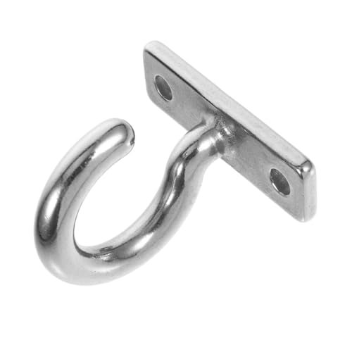 HOMSFOU Ganchos De Cabina Inoxidable Duraderos Para Colgar Toallas Sombreros Batas