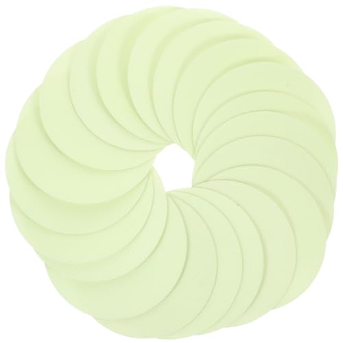 Cabilock 20pcs Skid Bathroom Stickers Non- Floor Decals for Tubs Stairs and Showers Peva Material Night Glow Function