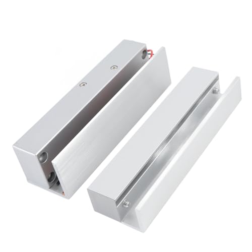 Serrure électrique pour porte en verre sans cadre DC 12V