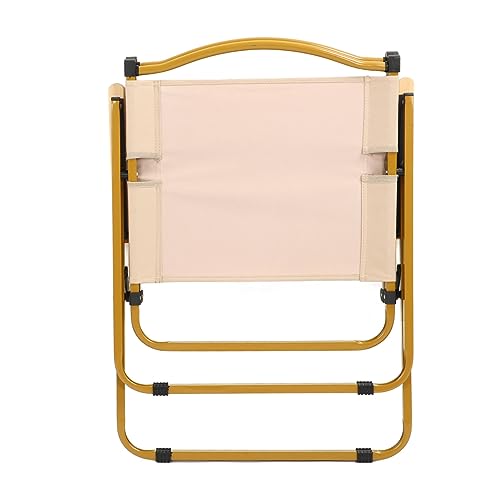 Chaise de camping pliante et robuste pour éviter le mal de dos en extérieur