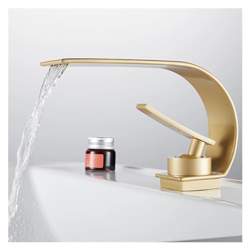 Mitigeur lavabo cascade fini les éclaboussures robinet salle de bain