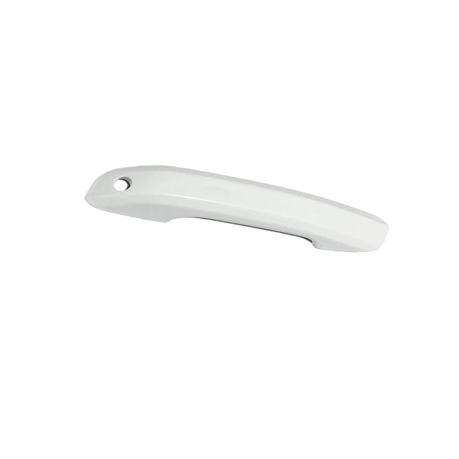 EVEKHAHHRB Car Door Handle 1PCS Exterior Door Handle Cover for Q5 A4 A5 S5 S4 RS4 RS5 B9 Exterior Door Handle(Ibis White,Left Rear Door LRD)