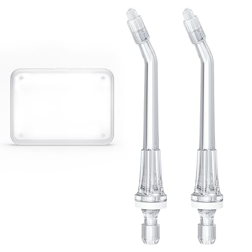 PERSMAX Orthodontic Replacement Tips - Compatible with PERSMAX A8 Portable Water Flosser Irrigator, Easy to Replace, Effectively Cleaning around Braces and Orthodontic Appliances, 2 Pack