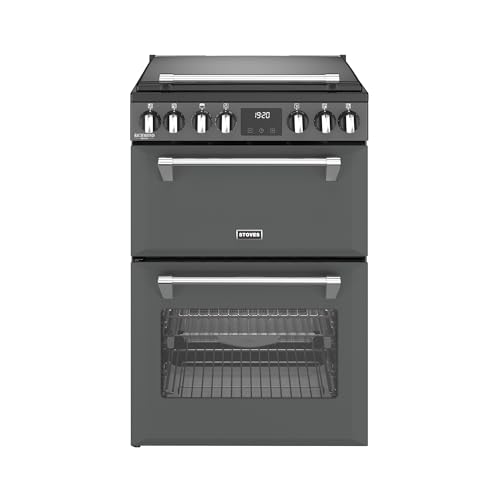 Stoves Richmond Deluxe 60Ei RTY 60cm Electric Cooker with Induction Hob - Anthracite - A/A Rated