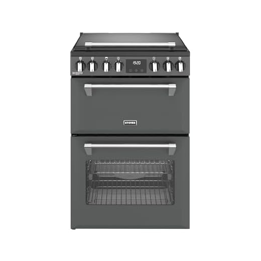 Stoves Richmond Deluxe 60Ei RTY 60cm Electric Cooker with Induction Hob - Anthracite - A/A Rated