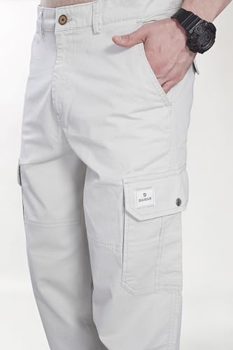 Image of DIVISIVE Men's Loose Baggy Fit Cotton Cargo Pants