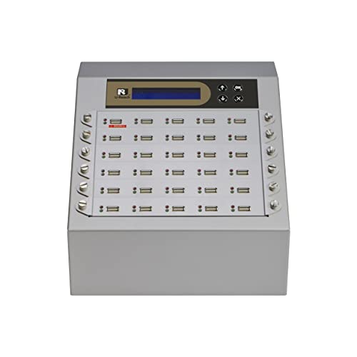 ADR CD/DVD Kopierer Duplicador USB 1 a 29 autónomo con LOG y control calidad