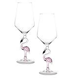 TOYANDONA 2 Piezas Vasos de Rosa Mate para Cóctel y Vino Resistentes al Desgaste Copas Altas para Fiestas Bares y Celebraciones Capacidad