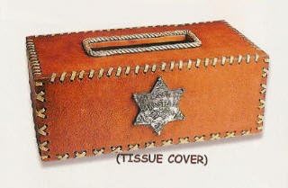 Colors of Rainbow Texas Star Western Tissue Box Cover Cowboy Home Decor