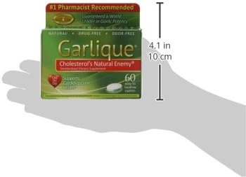 Garlique Caplets 60 Tablets (60 Count (Pack of 2))