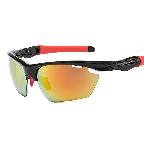 Gafas de sol de ciclo para hombres con lentes MTB antirreflejos