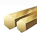 Brass Solid Hexagon Rod Length 200mm H59 Material Brass Hex Bar for Making Industry Mould DIY(6mm*200mm)