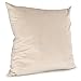 Poszewka na poduszkę, poszewka na poduszkę, poduszka na sofę, poduszka na kanapę, aksamitna, beżowa, 50 x 50 cm, bez wypełnienia
