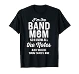 Marching Band Mom Instrument Music Notes
