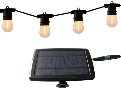 Seasonals - Solar -Lichterkette Chargy, 10 Leuchtmittel, warmweisse LED, USB oder Solar-Nutzung, 450 cm, ideale Deko auch tagsüber, Balkon, Blumenkasten, Beet DekoSonneblume immer in Blüte Seasonals - Solar -Lichterkette Chargy, 10 Leuchtmittel, warmweisse LED, USB oder Solar-Nutzung, 450 cm, ideale Deko auch tagsüber, Balkon, Blumenkasten, Beet DekoSonneblume immer in Blüte