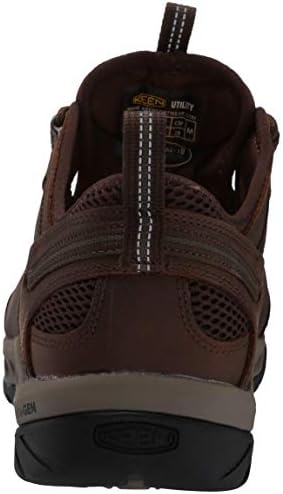 KEEN Utility Men's Atlanta Cool 2 Low Soft Toe ESD Non Slip Work Shoe, Cascade Brown/Forest Night, 10.5 Medium US | Image 2