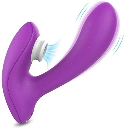 hdxf 2020 Masajeador Portátil, Masajeador Mujeres, 10 Modos de Vibración, Material de Silicona Medicalizado, 100% Impermeable