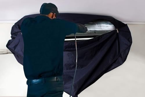 Image of SELENO AC Service Cleaning Washing Cover for 1 Ton & 1.5 Ton Split AC Indoor Unit | Easy Fit for Home & Professional Use (Waterproof)