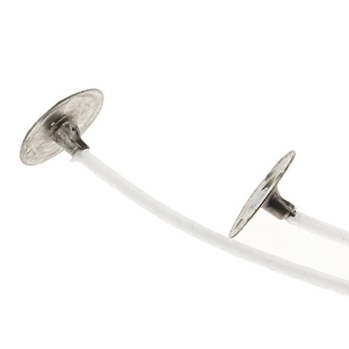 Pack de 100 mechas enceradas de 15 cm para velas miniatura 6
