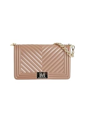 MARC ELLIS Borsa Flat M Rosa Antico Light Gold