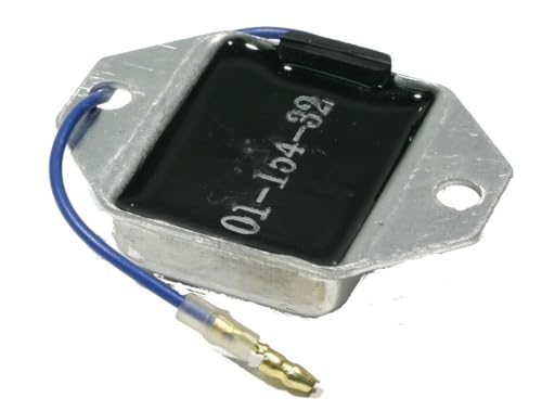 Generic Motorcycle & Scooter Replacement Parts & Accessories For Yamaha Enticer 250, 1977-1981, Voltage Regulator - NEW Index-TRF965-20226, black