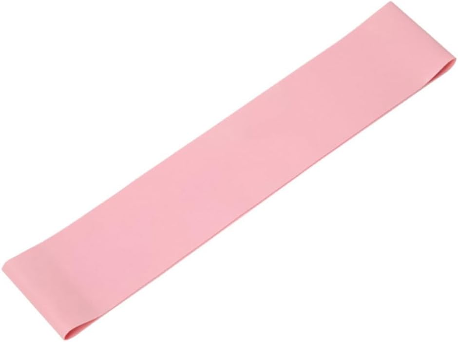 Hip Elastic Resistance Loop Band for Women Durable Fitness Exercise Strap for Stretching Squats Glute Activation Washable Comfortable Pink