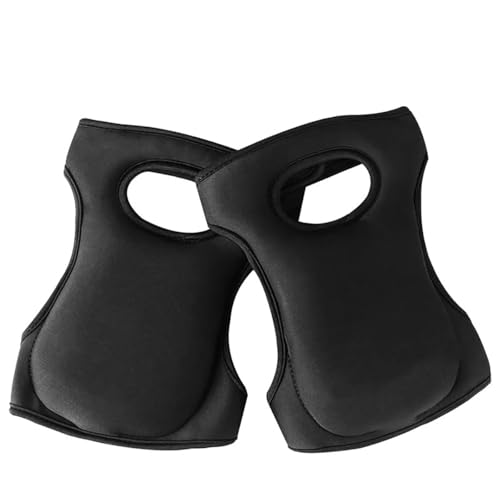 Adjustable Garden Knee Pads with Extra Thick Memory Foam - Comfortable, Non-Slip Gardening Kneepads for Outdoor Work, Home Improvement, and Knee Protection