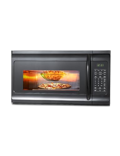 Commercial Chef 1.7 Cu. Ft. Over-The-Range Microwave Oven, 1000 Watt Microwave...