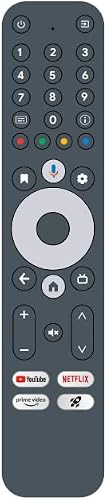 Mecool G20 Remote Control compatible with Mecool ATV and GTV Devices, 2.4G Wireless with Voice Control, Black, 10 Meter Range