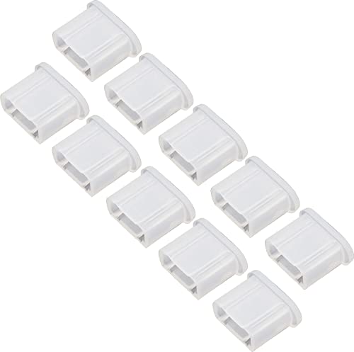 �I�[�f�B�I�t�@�� USB�ی�J�o�[ microUSB�I�X�[�q �ی�J�o�[ microB �ی�L���b�v �N���A 10�_�Z�b�g