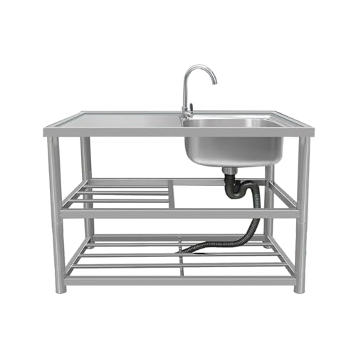 Évier portatif pour manque d'espace et lavage extérieur facile - 2
