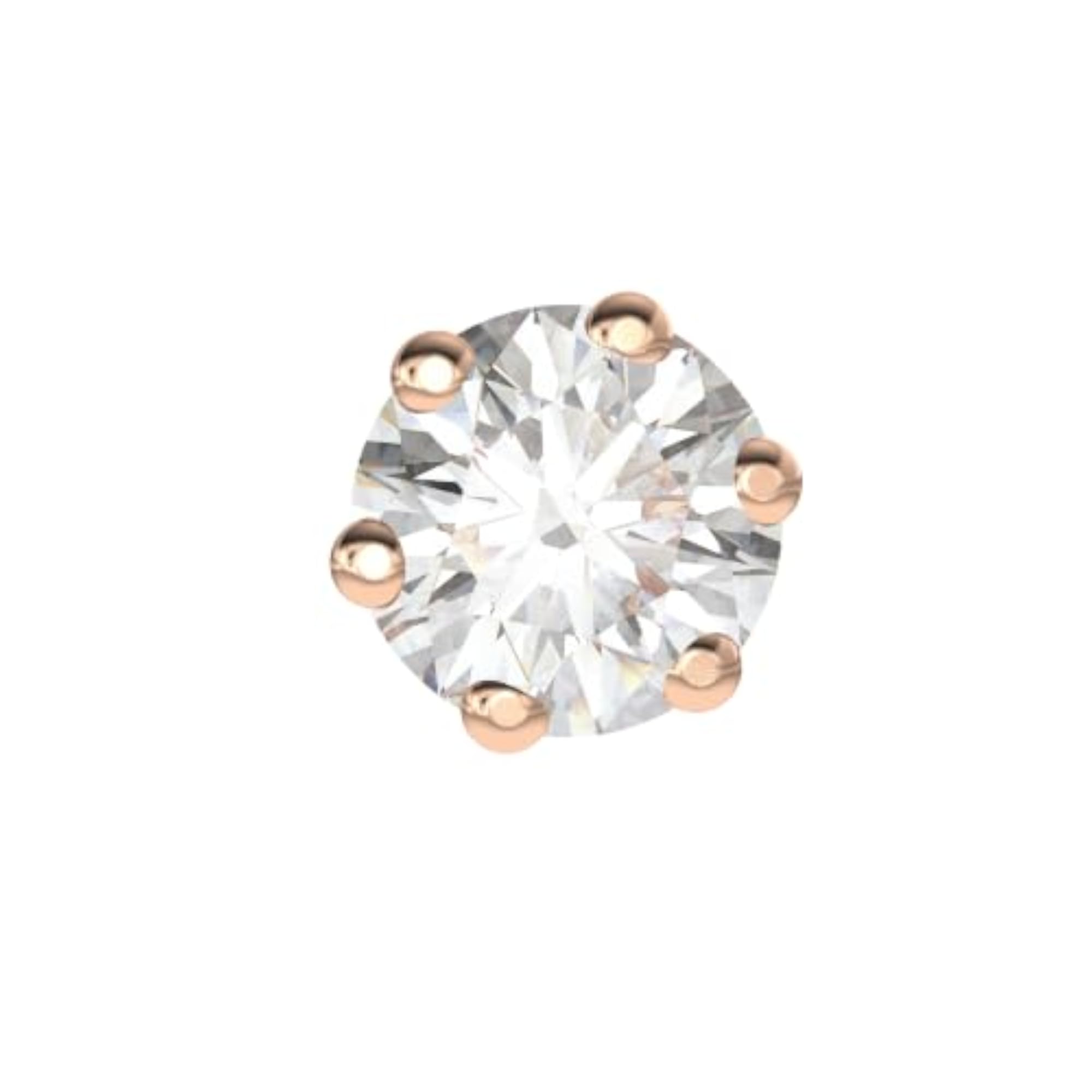 The Zoya Lab-Grown Diamond Nose Pin, Chic Gift