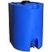 Blue 55 Gallon Water Storage Tank by WaterPrepared - Emergency Water Barrel Container with Spigot for Emergency Disaster Preparedness - Stackable, Space Saving - BPA Free