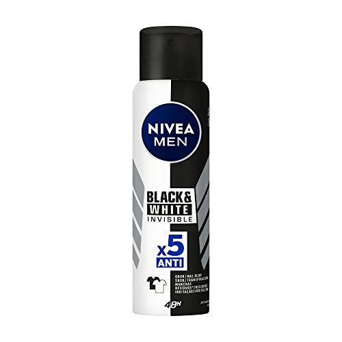 Kit NIVEA Desodorante Aerosol Men Black&White Invisible - 2 unidades