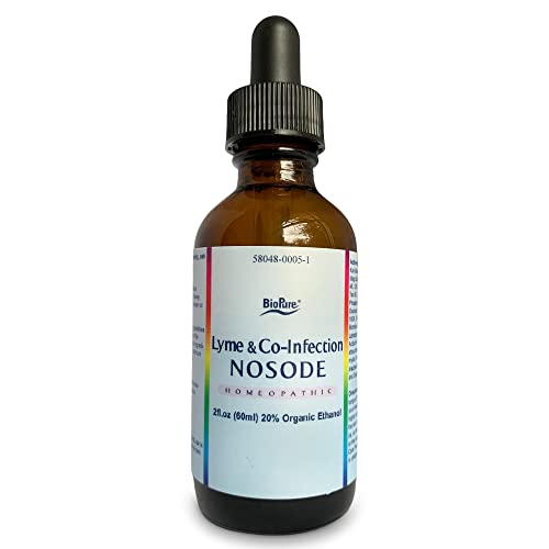 BioPure Lyme & Co-Infection Nosode – Synergistic Blend of Homeopathic Therapies to Support Immune System and Fight Sickness Associated with High Temperature, Muscle & Joint Ache, and More – 2 fl oz BioPure Lyme & Co-Infection Nosode – Synergistic Blend of Homeopathic Therapies to Support Immune System and Fight Sickness Associated with High Temperature, Muscle & Joint Ache, and More – 2 fl oz