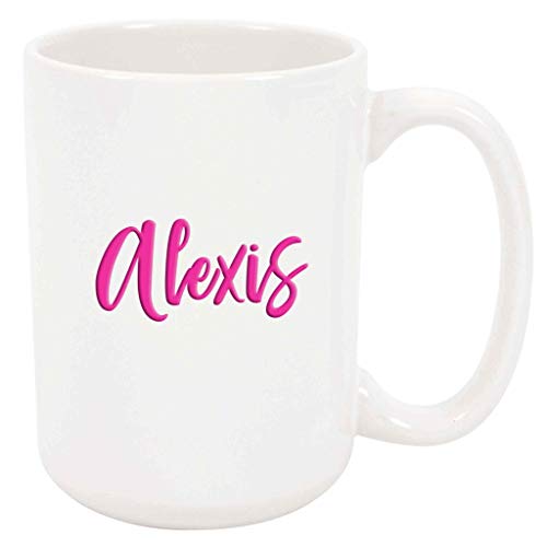 Alexis Coffee Mug - Personalized Ceramic Cup with Name, Customized