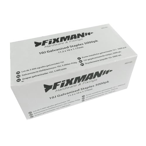 Fixman Grapas galvanizadas 10J 11 2 1 17