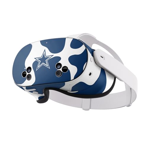 Autocollant NFL pour Meta Quest 3S protection vinyle Dallas Cowboys soirée gaming VR