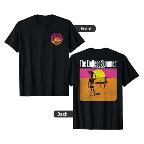 The Endless Summer 1966 Classic Surf Movie 60s Vintage Surf T-Shirt Cover