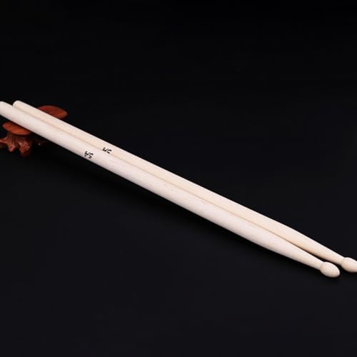 2 Pares Baquetas de Madera Maple 5A Beige miniatura 4