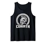 Corinth Ancient Greece Corinthian Hoplite Helmet Tank Top