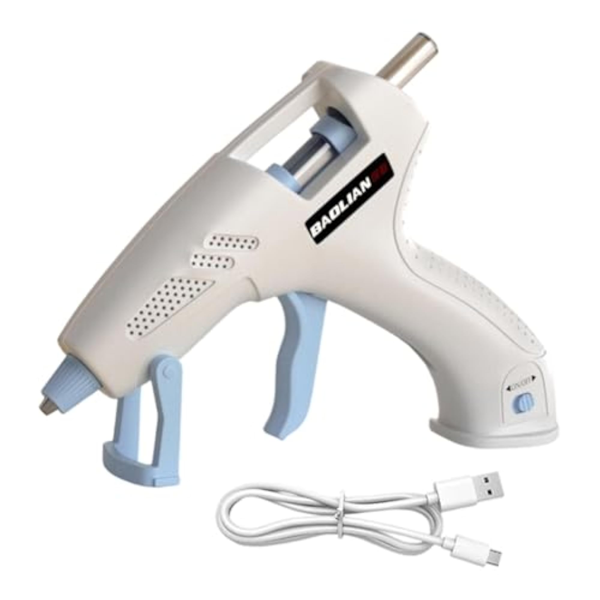 Cordless Hot Melt Glue Machine, Compact Artworks, White Nozzle