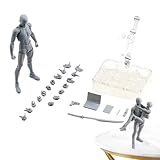 Vollständige Kontrolle: Entfesseln Sie Ihre Fantasie mit dem Action-Figuren-Set. Zahlreiche bewegliche Gelenke ermöglichen mühelos lebendige Charaktere in jeder Pose und Aktion.
