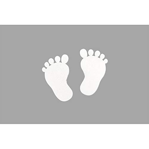 HOBI 10 CONFETTIS - Patas para bebé (madera, 10 unidades), color blanco