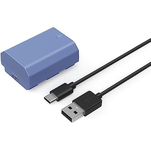 SMALLRIG NP-FZ100 USB-C Battery for Sony, 2400mAh 2.5H Fast Charge