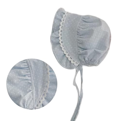 Baby Head Infant Hat Baby Sun Hat Cotton Baby Hat Newborns Bonnet Christening Bonnet for Outdoor Activity2