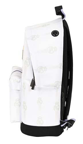 Mochila escolar Real Madrid Safta unisex con compartimento acolchado para portátil 14 3