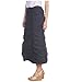 XCVI Stretch Poplin Double Shirred Panel Skirt Anchor Navy SM (Women's 4-6)