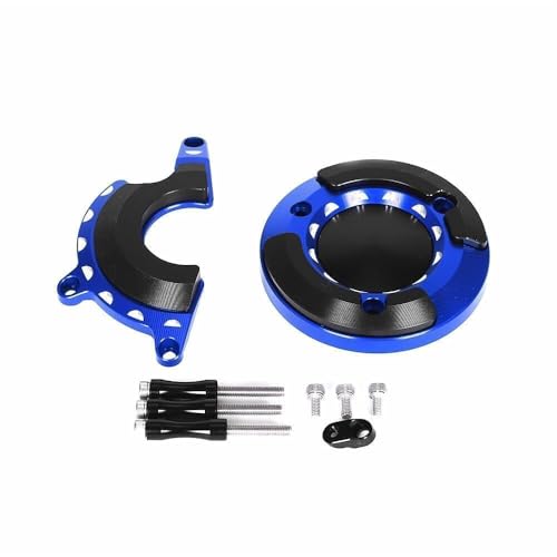 Cubierta de motor premium para Monkey 125 JB03 protector 3D azul de alta resistencia 5