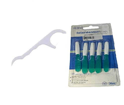 NMD Dental Intradental Brush (pack of 5 Pcs) with Floss-image-18